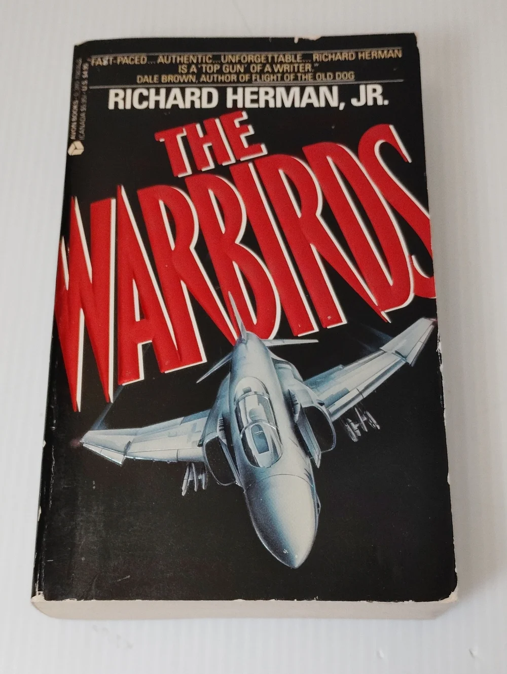 8 For $8 The Warbirds By Richard Herman,Jr *First Avon Printing* *SIGNED*